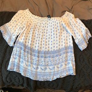 Off the shoulder top